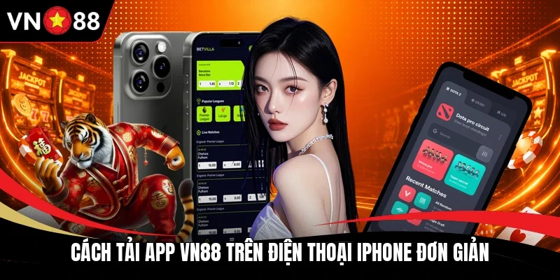 Cách tải app VN88 trên điện thoại iPhone đơn giản