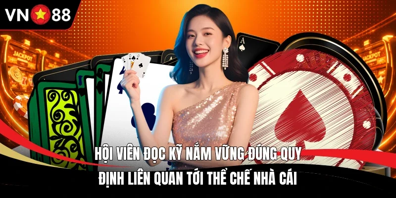 Hội viên đọc kỹ nắm vững đúng quy định liên quan tới thể chế nhà cái