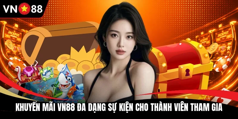Khuyến mãi VN88 đa dạng sự kiện cho thành viên tham gia